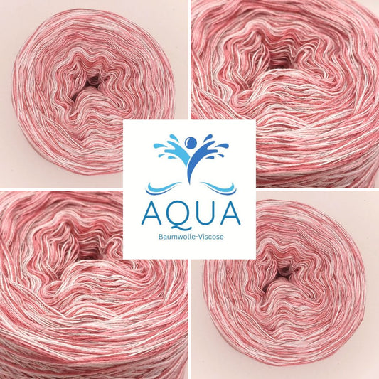 Aqua Bobbel Garn mit Baumwolle und Viskose 25001