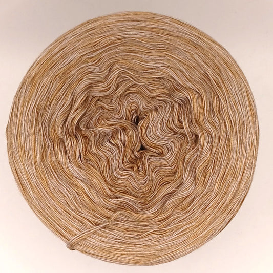 Bobbel "Sandstrand", 4-fädig meliert, verschiedene Lauflängen