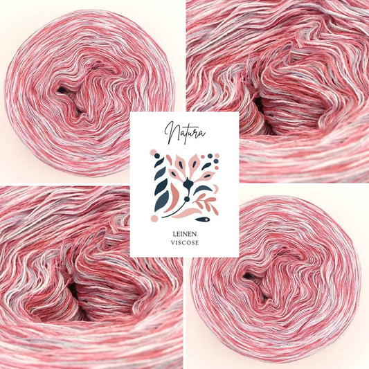 Natura Bobbel Garn mit Baumwolle, Leinen und Viskose 26002