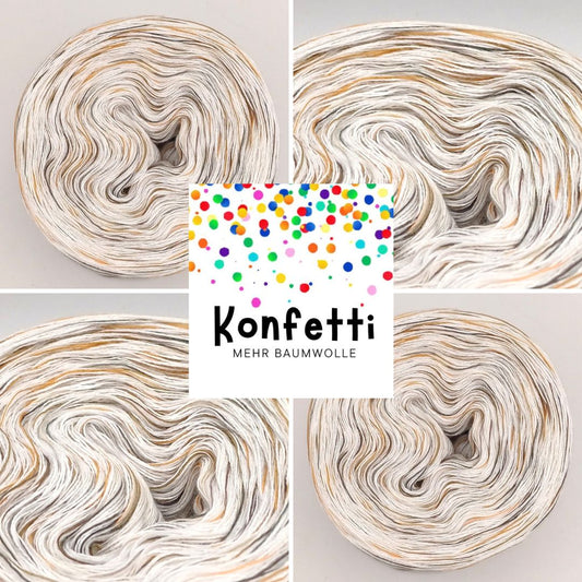 Konfetti Bobbel Garn mit mehr Baumwolle 28002