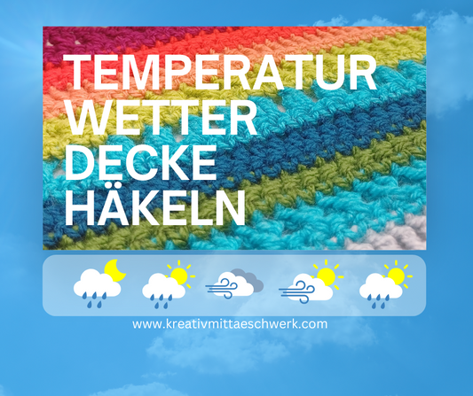 Temperaturdecke 2024-täschwerk- Nur Häkelanleitung-ohne Garn