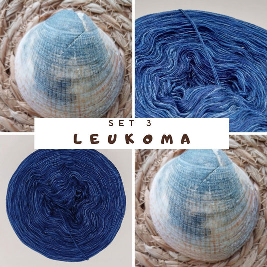 CAL Häkelschrift lernen + Tunika "Muschelsammlerin" häkeln Set 3 (Leukoma)