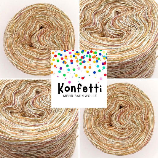 Konfetti Bobbel Garn mit mehr Baumwolle 28005