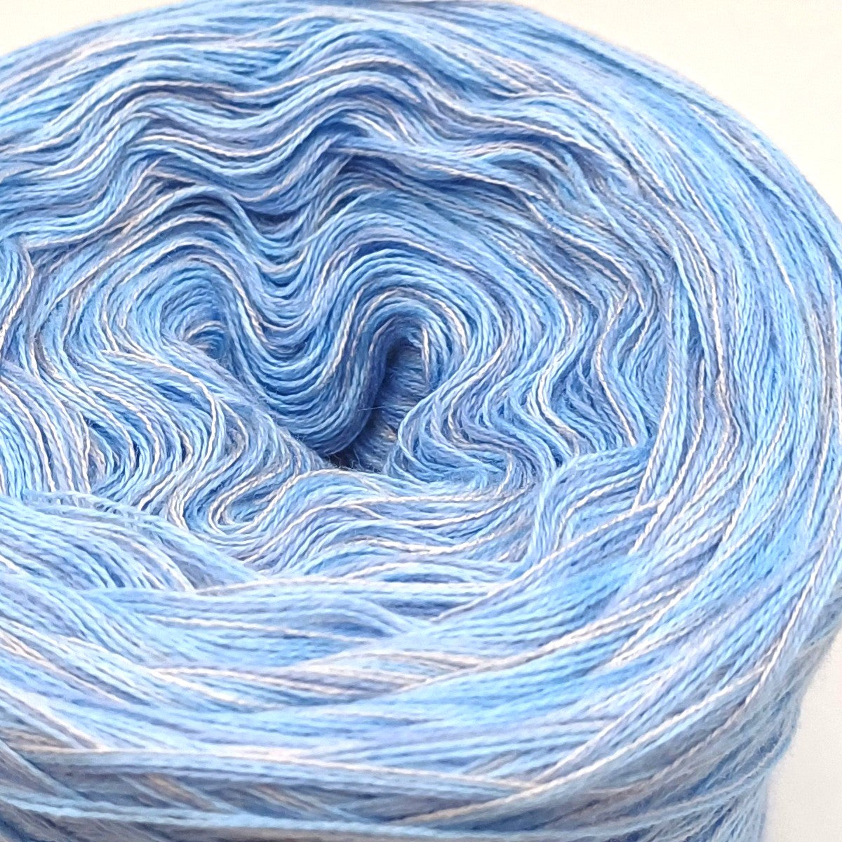 Aqua Bobbel Garn mit Baumwolle und Viskose 25003