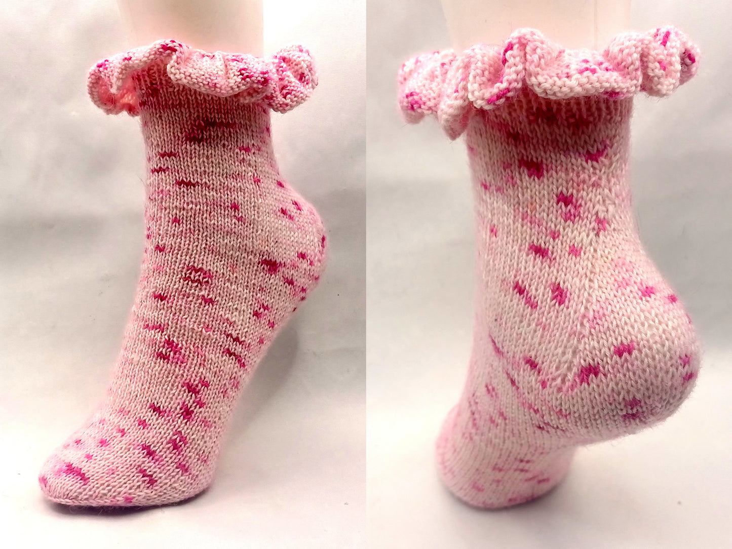 Strickanleitung Sneaker Fixe-Quicky-Ferse "Chica", Top Down, Socken stricken, Gr. 34-45, PDF
