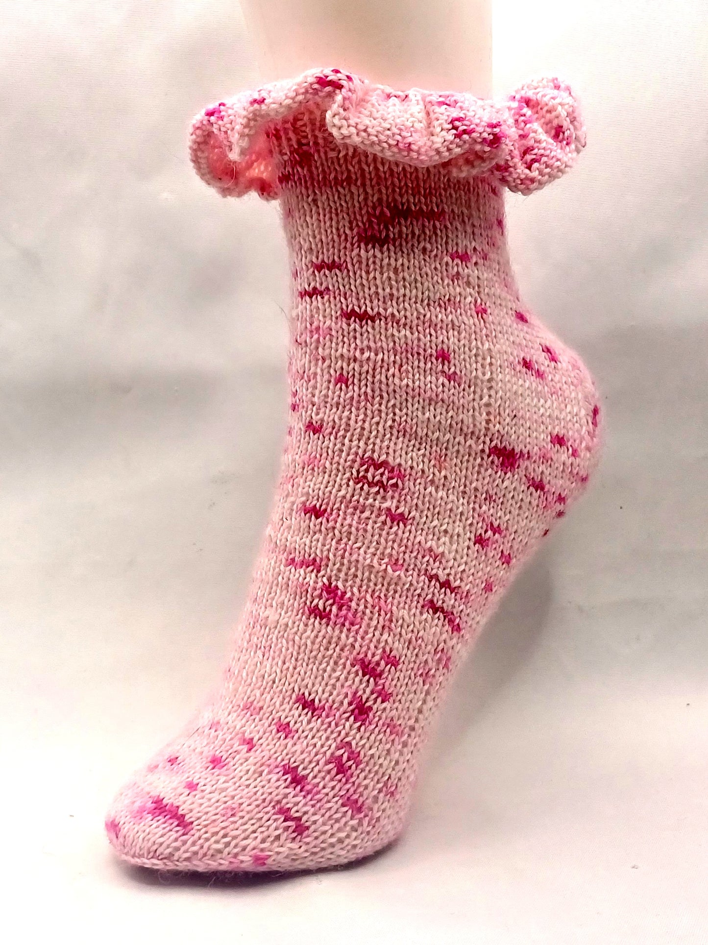 Strickanleitung Sneaker Fixe-Quicky-Ferse "Chica", Top Down, Socken stricken, Gr. 34-45, PDF