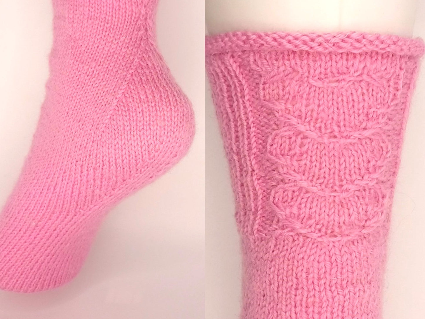 Einfach Socken stricken! Fixe Quicky Ferse, "Herzlich", Gr.34-47, PDF