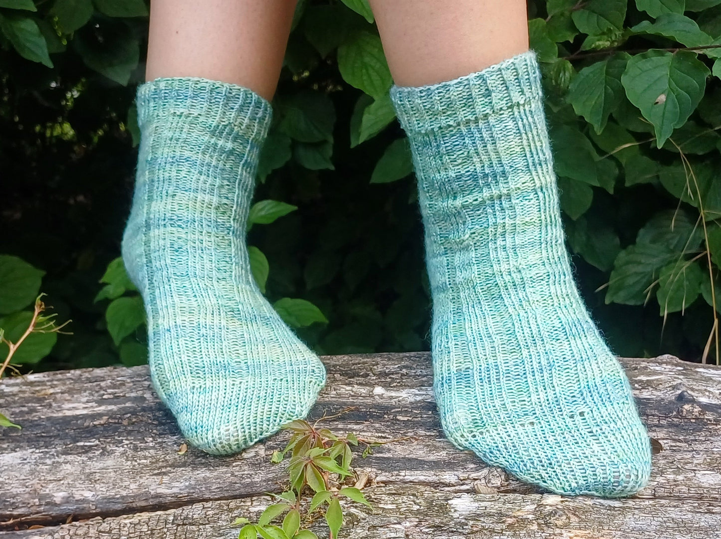 Strickanleitung Fixe-Quicky-Ferse "Jelly", Top Down, Socken stricken, Gr. 34-47, PDF