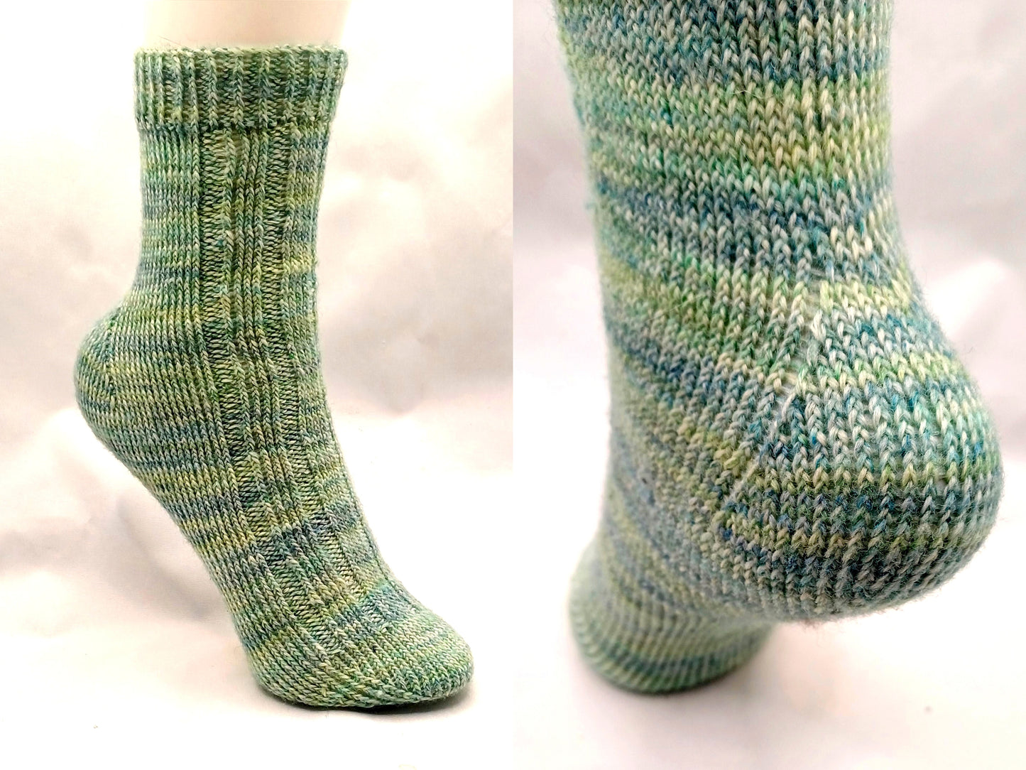 Strickanleitung Fixe-Quicky-Ferse "Jelly", Top Down, Socken stricken, Gr. 34-47, PDF