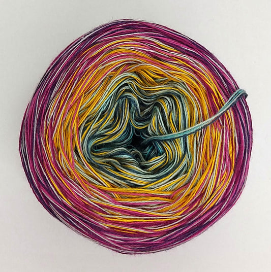 Kombi-Bobbel 1 mit Farbverlauf, 4-fädig