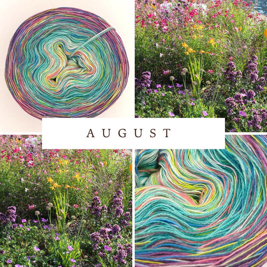 Monats-Bobbel August 2025 - Konfetti-60%-Baumwolle, 4-fädig