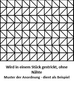 KAL Patchwork-Jahresdecke 2025 - Stricken- StarterSet 3 - Weiße Rose
