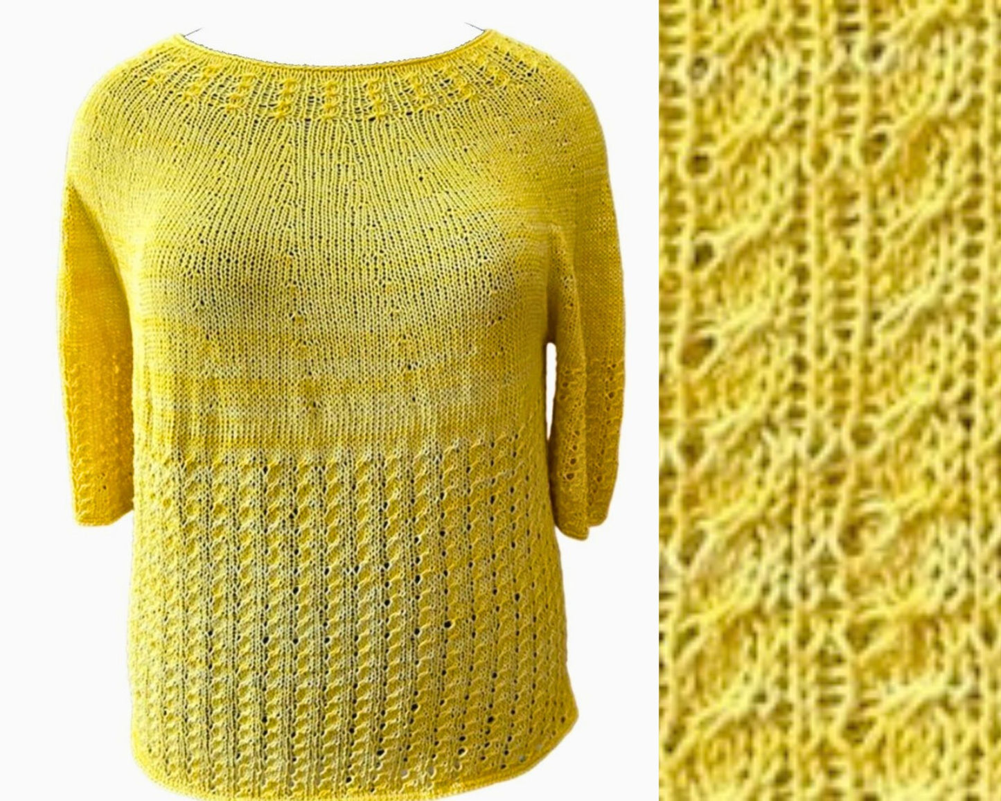 Pullover "Churros" mit Rundpasse