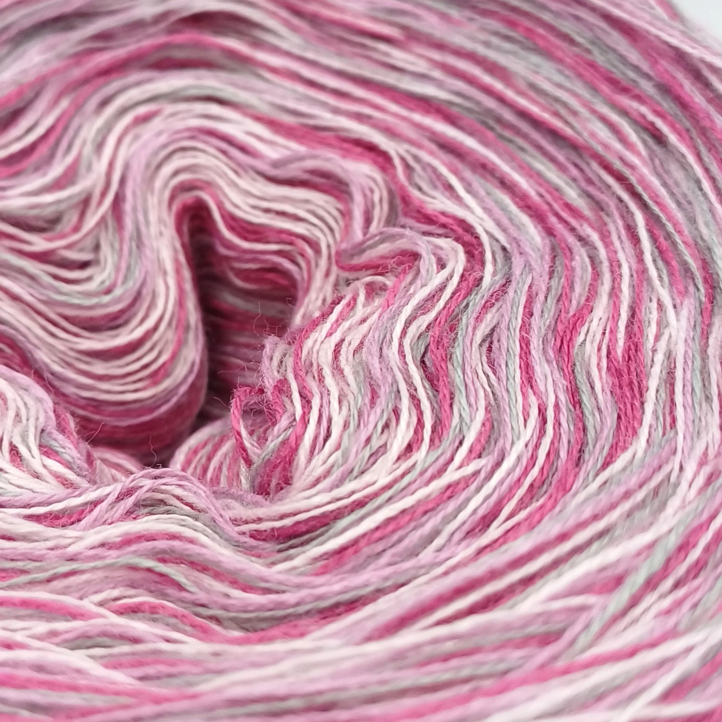 Bobbel "Röschen", 4-fädig meliert, verschiedene Lauflängen, Farbe Set 1