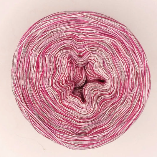 Bobbel "Röschen", 4-fädig meliert, verschiedene Lauflängen, Farbe Set 1