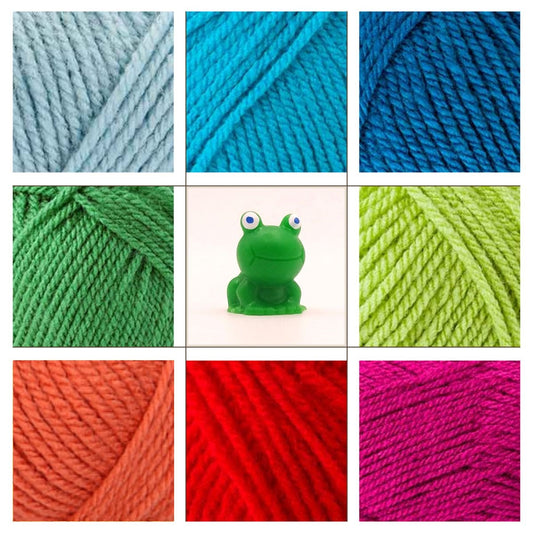 Temperaturdecke - täschwerk- Garnset 3 Schachenmayr Bravo + PDF Anleitung