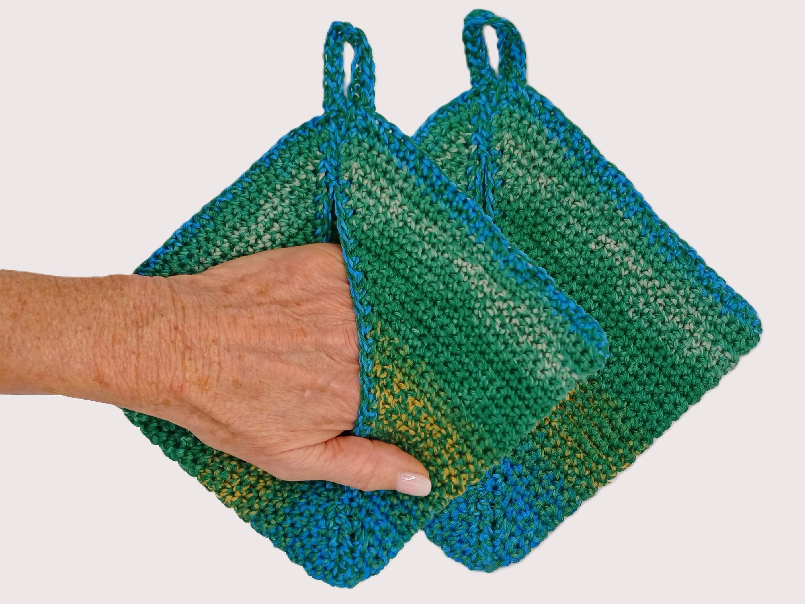 Das Topflappen-Wunder! Topflappen + Topfhandschuh in Einem! Sehr prakt – kreativ mit täschwerk