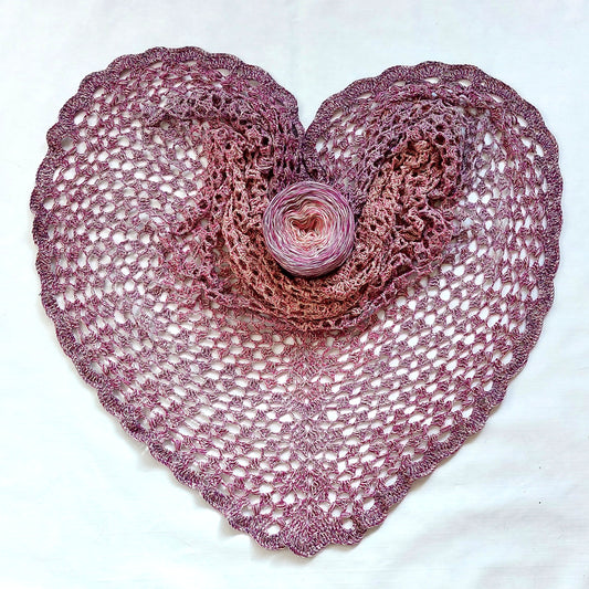 Luftiges Tuch "Valentina", PDF Häkelanleitung