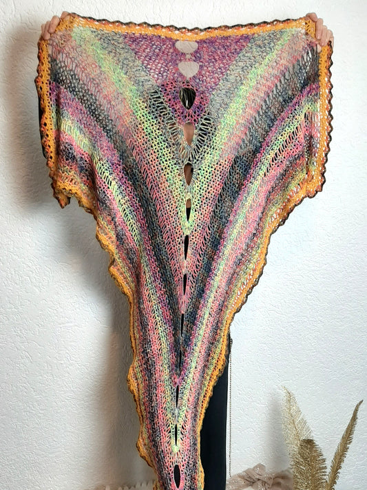 PDF Häkelanleitung Tuch "Cleopatra"