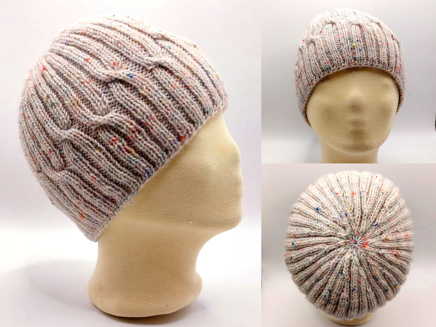 Mütze, Beanie "Wirbelwind", alle Größen