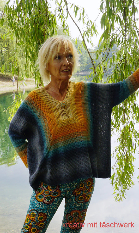 Häkelanleitung Ponchollover Simple, alle Größen