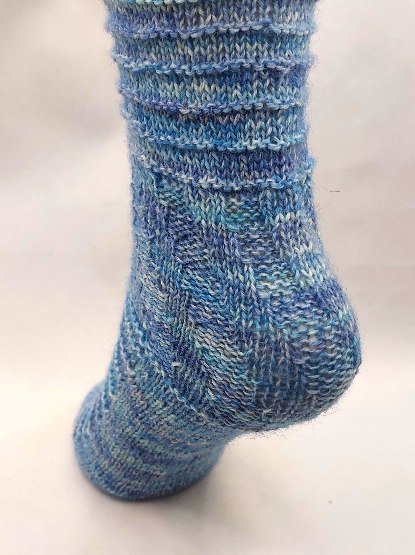 Strickanleitung Socken ohne Ferse "Espiral", Top Down, Socken stricken, Gr. 20-47, PDF