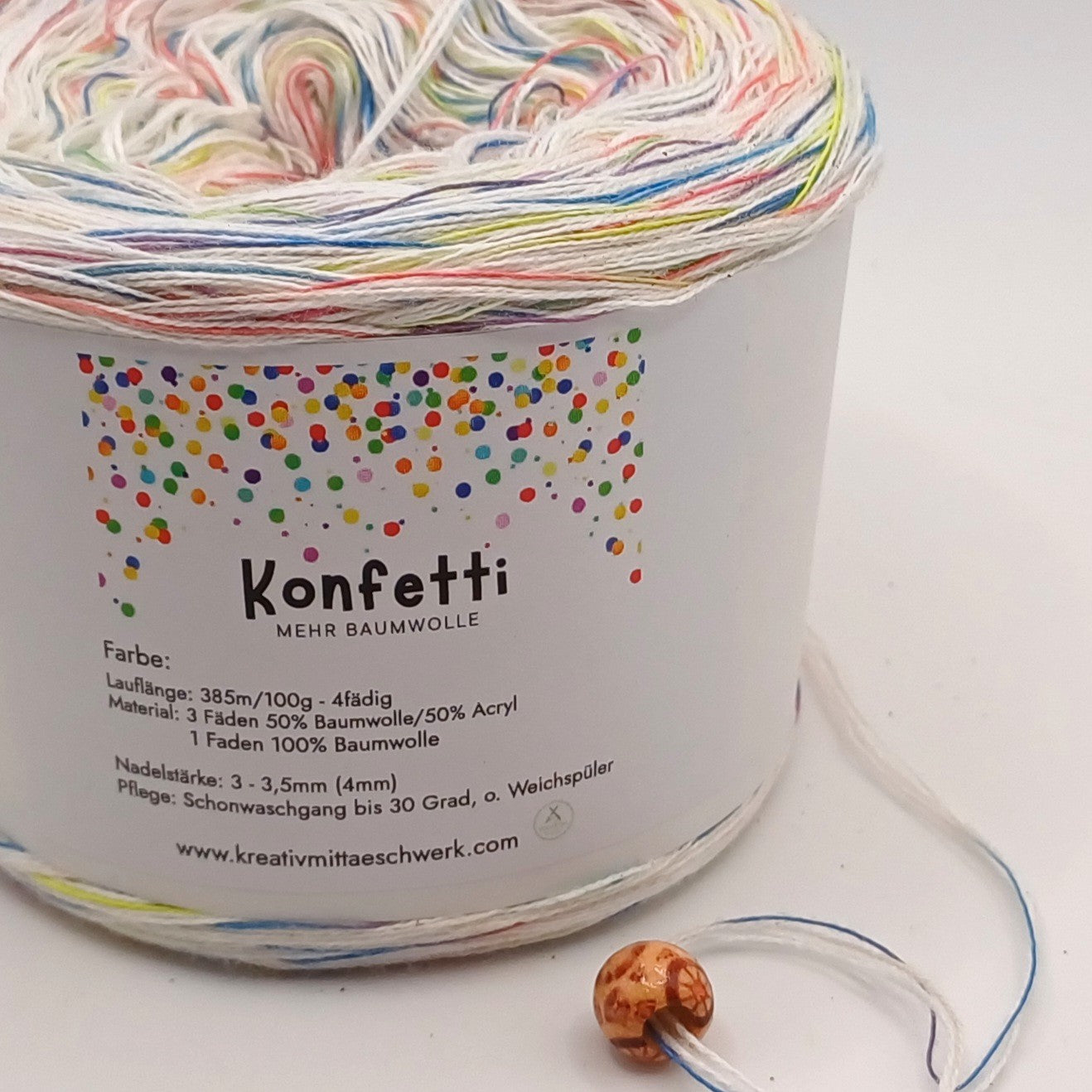 Konfetti - mehr Baumwolle