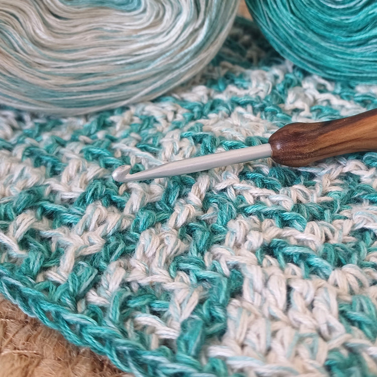 Jahresdecke CAL - Vier Jahreszeiten in Mosaiktechnik