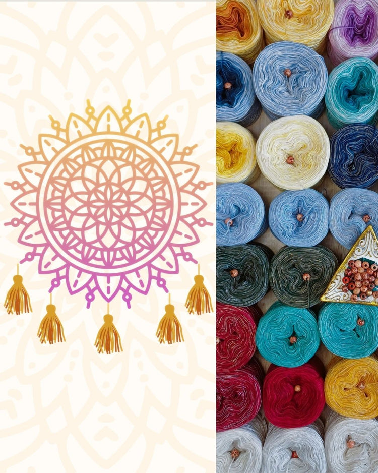 Mystery-Mandala CAL Adventskalender 2025, häkeln