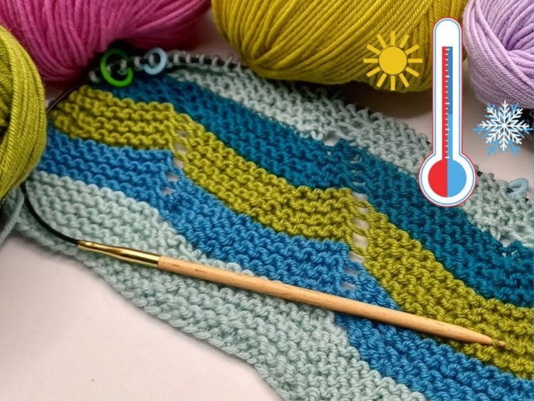 Temperaturdecke stricken