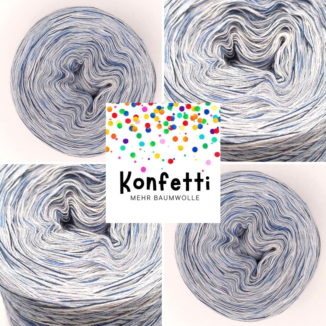 Konfetti Bobbel Garn mit mehr Baumwolle 28010
