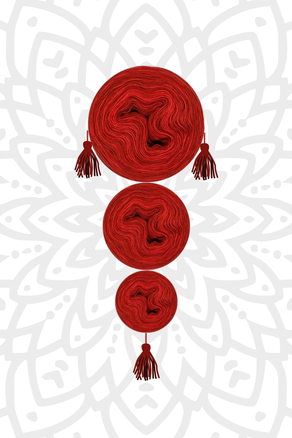 Garnset Mandala Love - Set 10