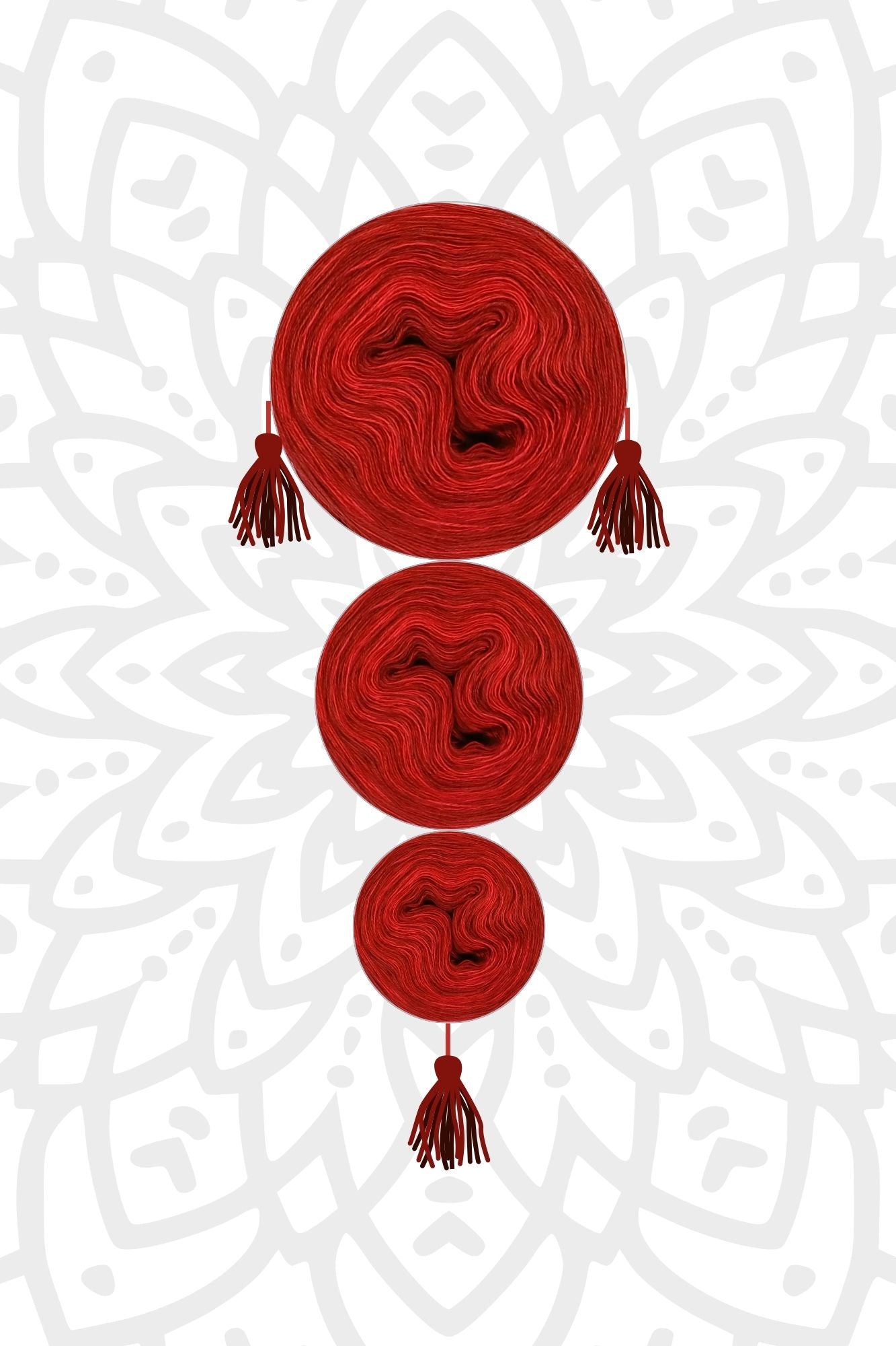 Garnset Mandala Love - Set 10