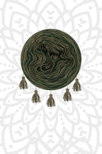 Garnset Mandala Sonnenstern (Set 8H)