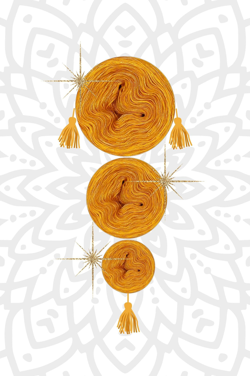 Garnset Mandala Love - Set 11