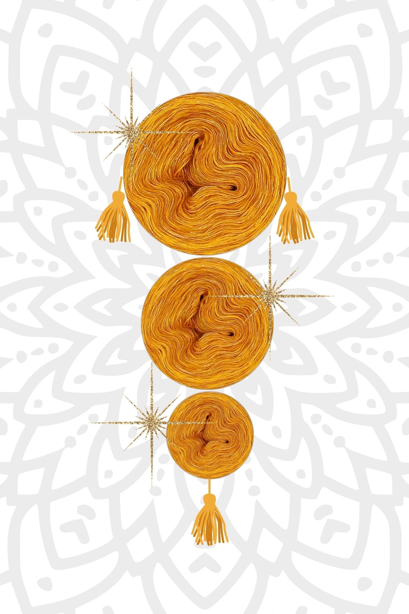 Garnset Mandala Love - Set 11