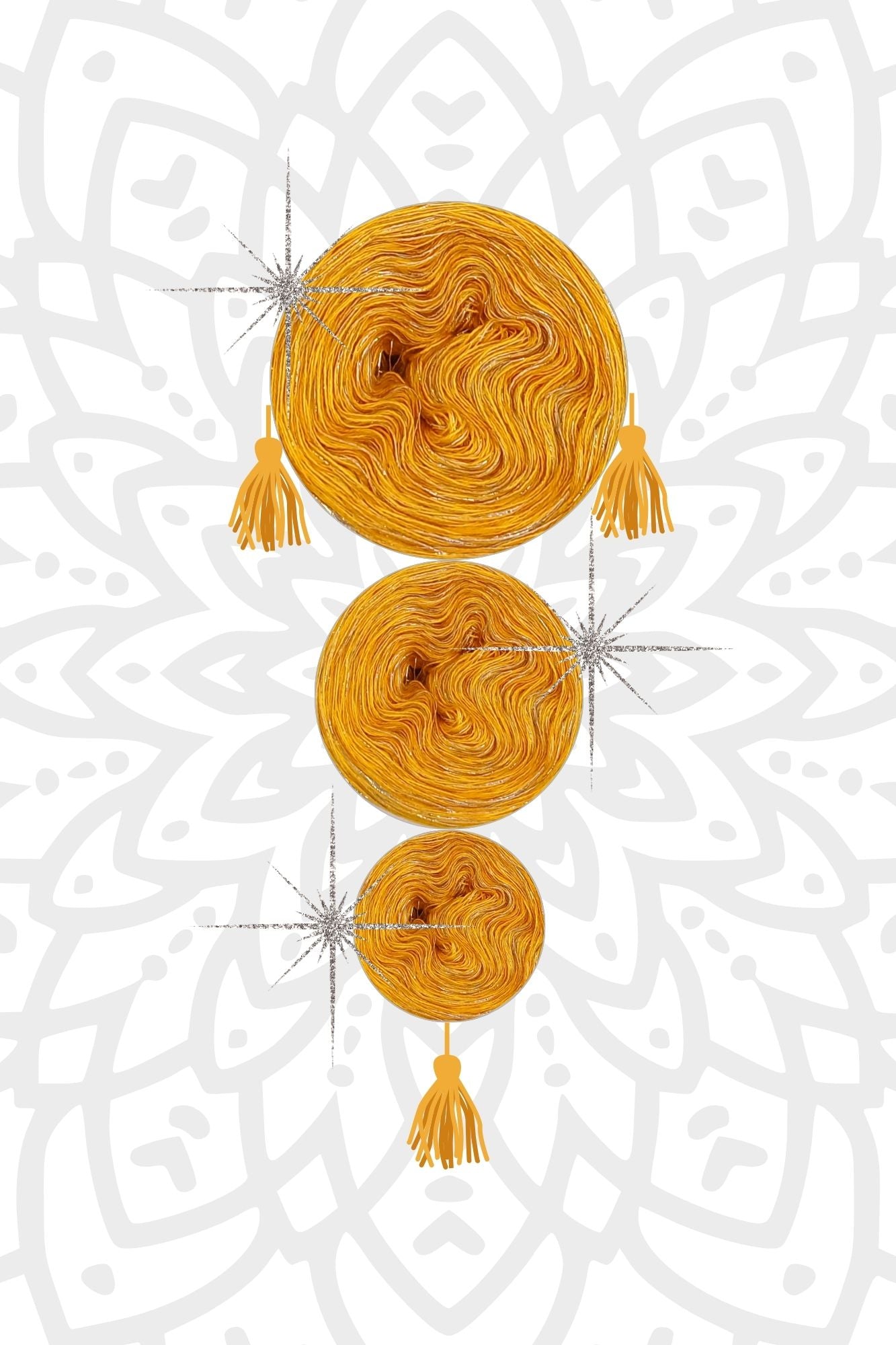 Garnset Mandala Love - Set 11