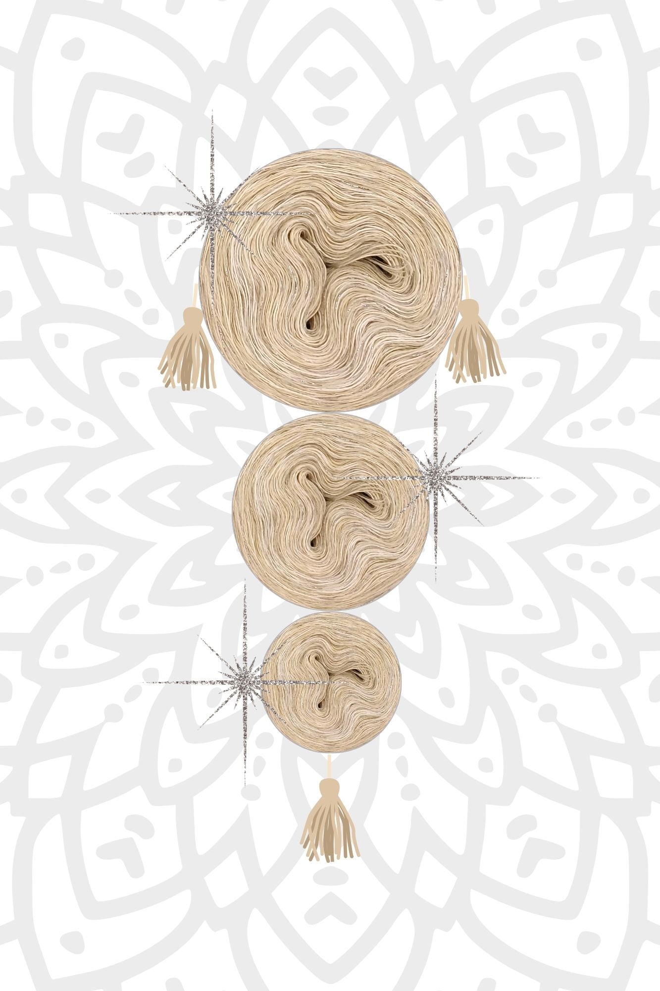 Garnset Mandala Love - Set 12