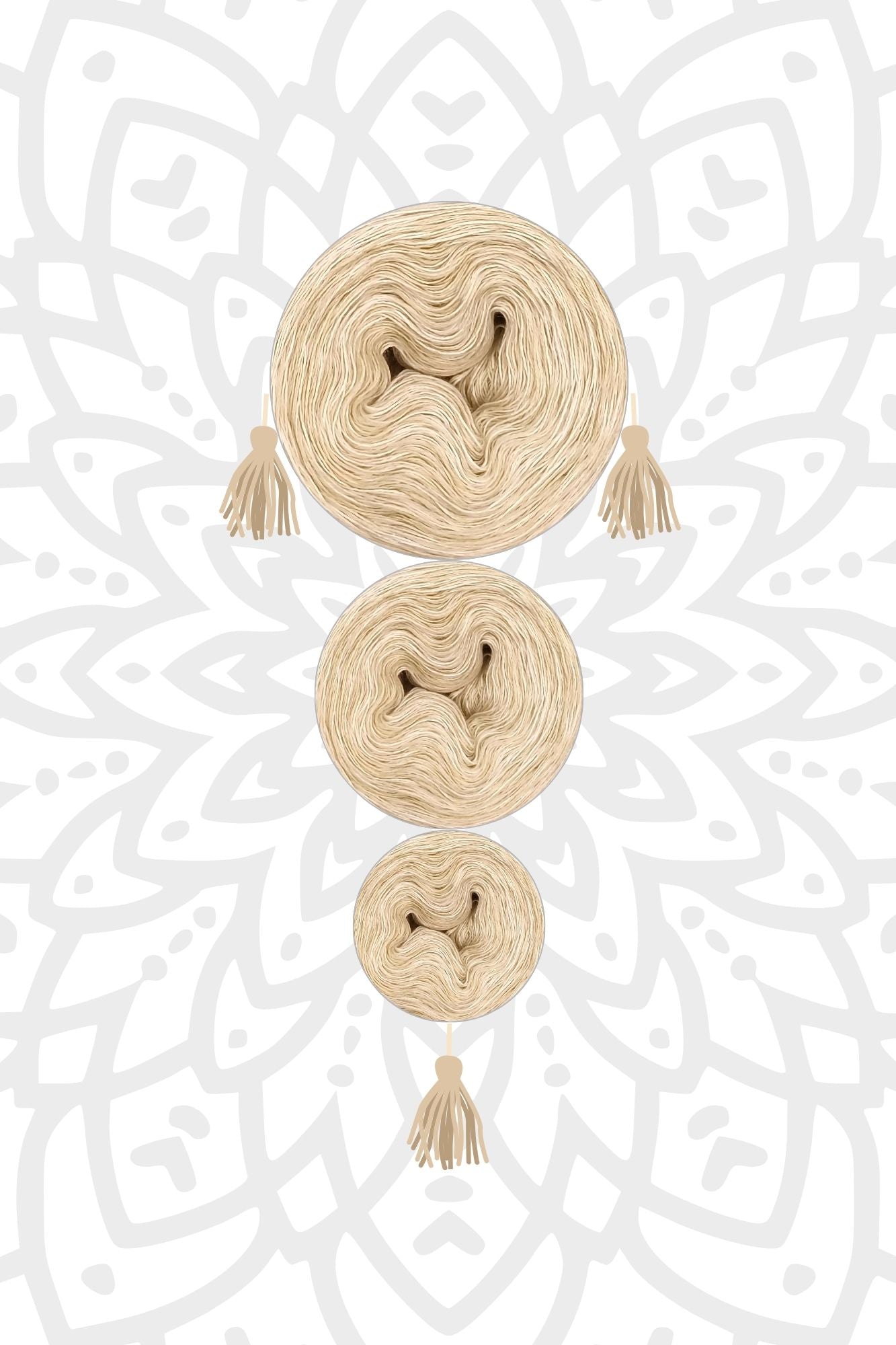 Garnset Mandala Love - Set 12