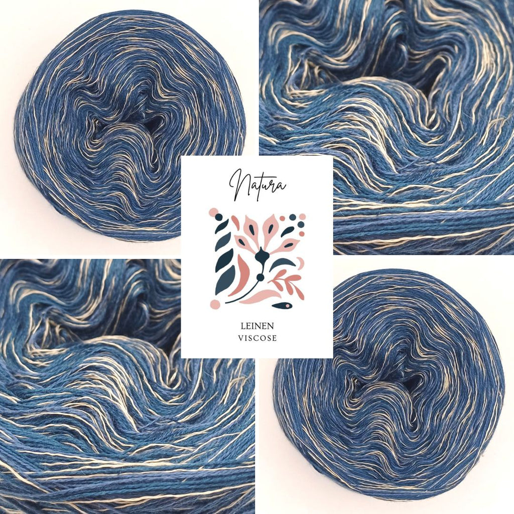 Natura Bobbel Garn mit Baumwolle, Leinen und Viskose 26003