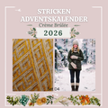 Adventskalender Stricken 2026 – D4 Crème Brûlée