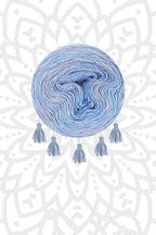 Garnset Mandala Sonnenstern (Set 6H)