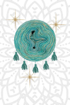 Garnset Mandala Sonnenstern (Set 9H)