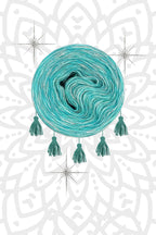 Garnset Mandala Sonnenstern (Set 9H)