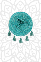 Garnset Mandala Sonnenstern (Set 9H)