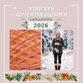 Adventskalender Stricken 2026 – D10 Lachsschnitte