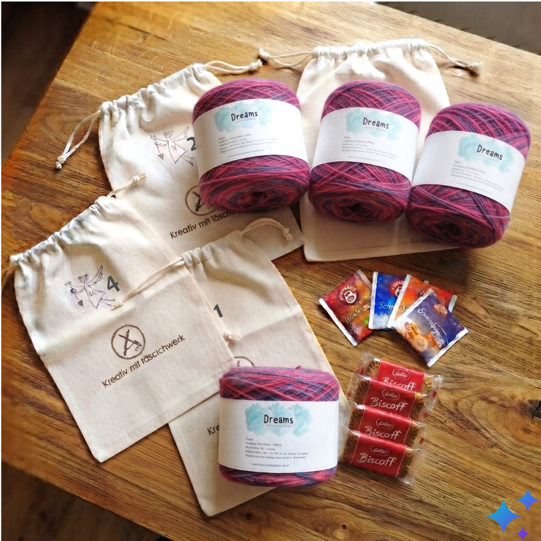 Adventskalender Häkeln – Dreams mit Alpaka