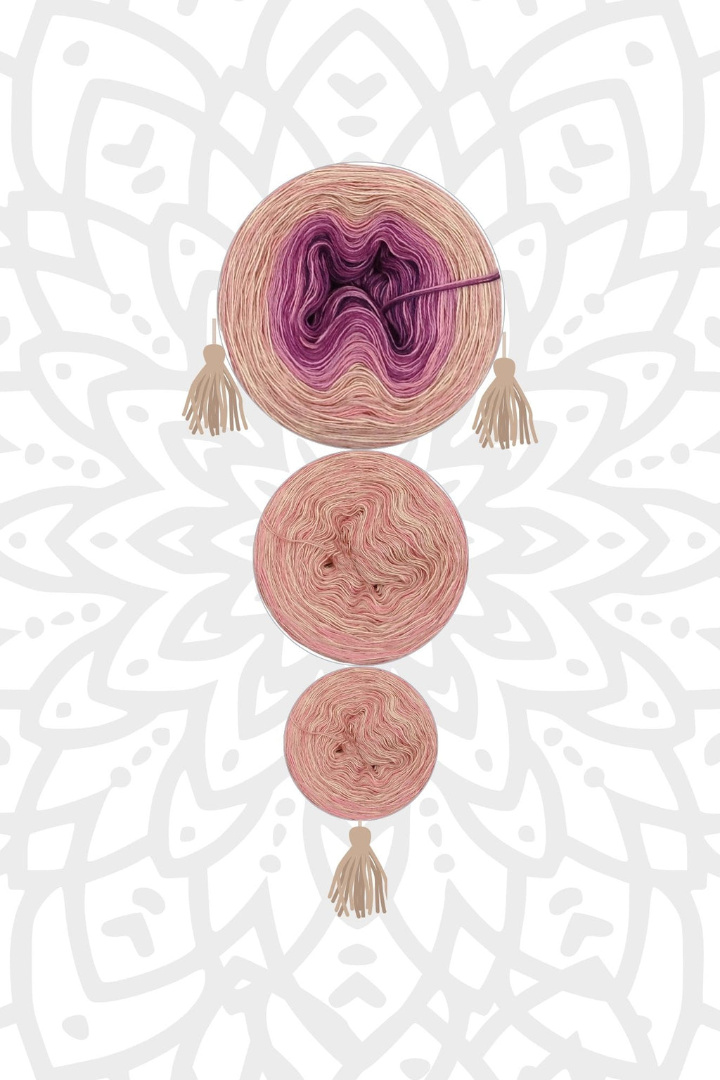 Garnset Mandala Love - Set 1