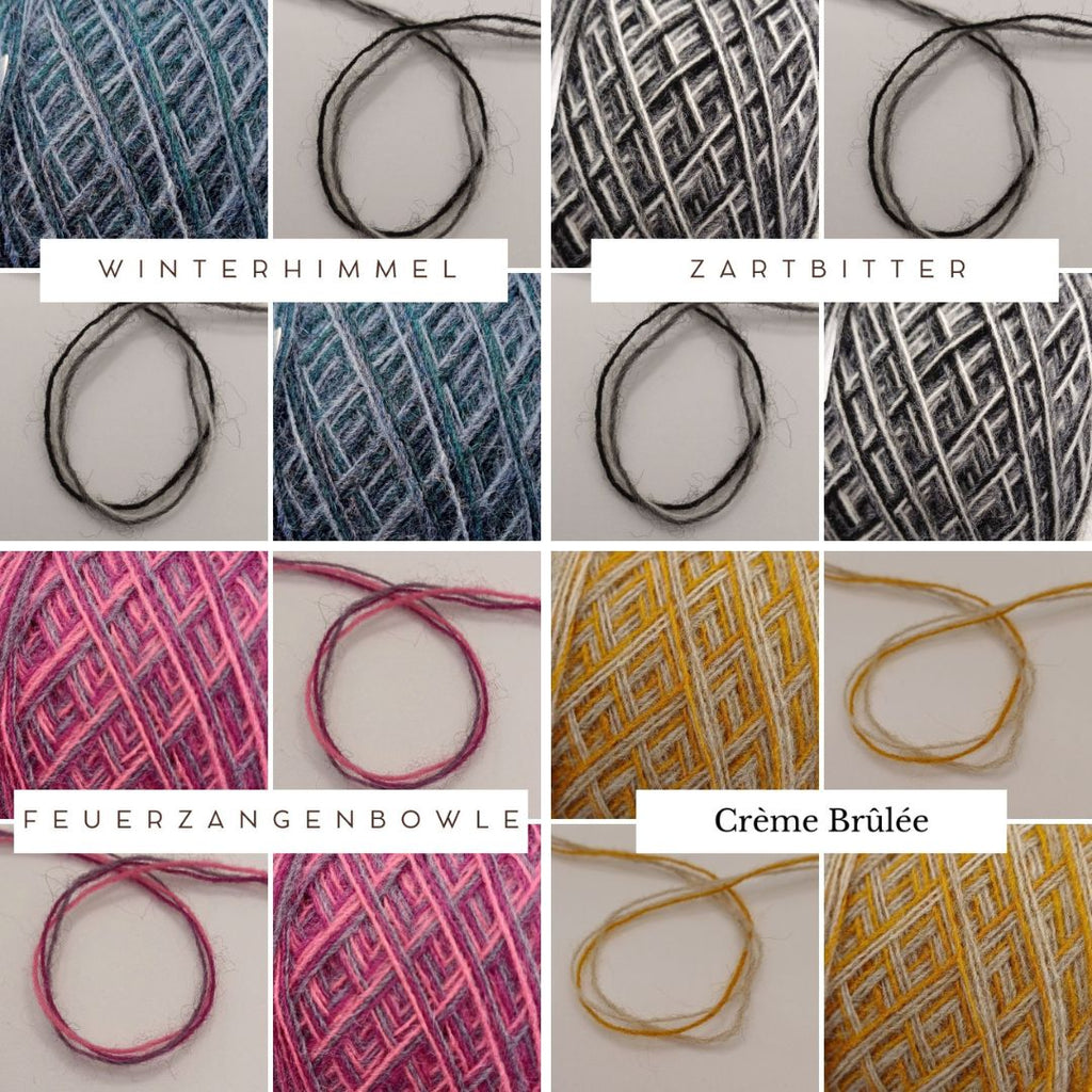 Strickset - Handstulpen "Digi" - Garn incl. Strickanleitung als Sofortdownload