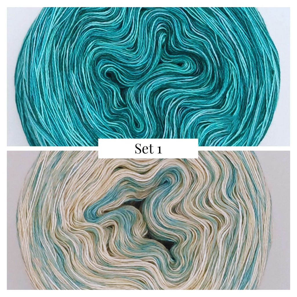 Jahresdecke häkeln CAL - Starterset Vier Jahreszeiten Häkeldecke - 8-Sets zur Auswahl